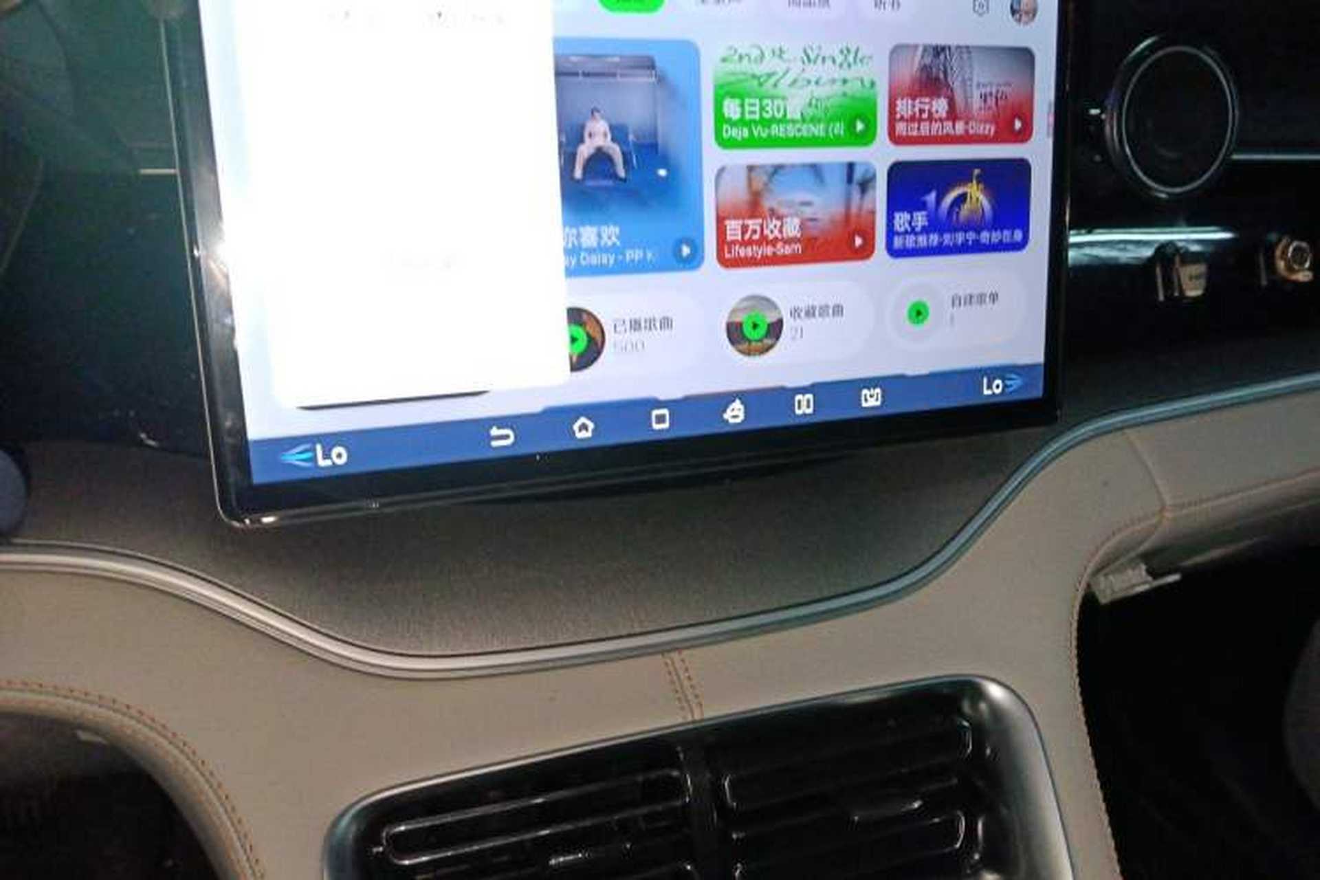 Used BYD Song PLUS New Energy 2021 EV Deluxe Model Audio And AC Panel