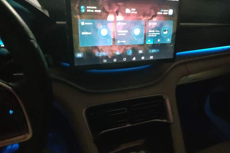 Used BYD Song PLUS New Energy 2021 DM-i 110KM Flagship PLUS Audio And AC Panel