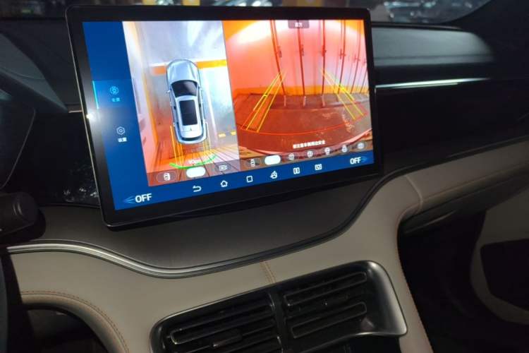 Used BYD Song PLUS New Energy 2021 EV Deluxe Model Audio And AC Panel