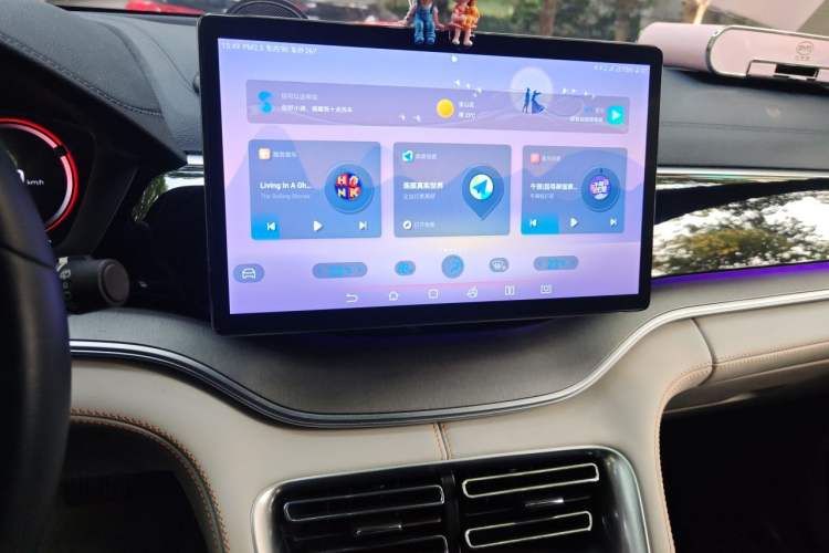 Used BYD Song PLUS New Energy 2021 DM-i 110KM Flagship PLUS Audio And AC Panel