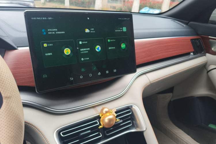 Used BYD Song PLUS New Energy 2021 DM-i 110KM Flagship Model Audio And AC Panel