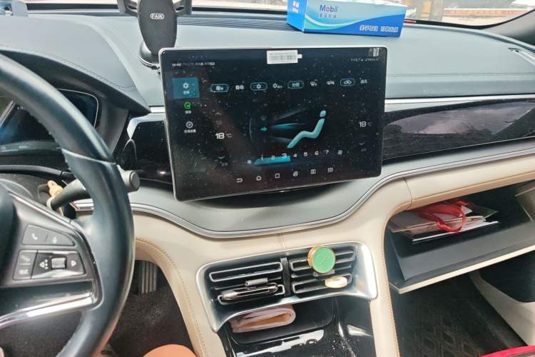 Used BYD Song PLUS New Energy 2021 DM-i 110KM Flagship Model Audio And AC Panel