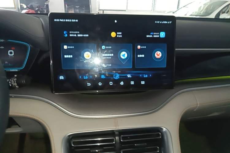Used BYD Song PLUS New Energy 2021 DM-i 110KM Flagship PLUS Audio And AC Panel
