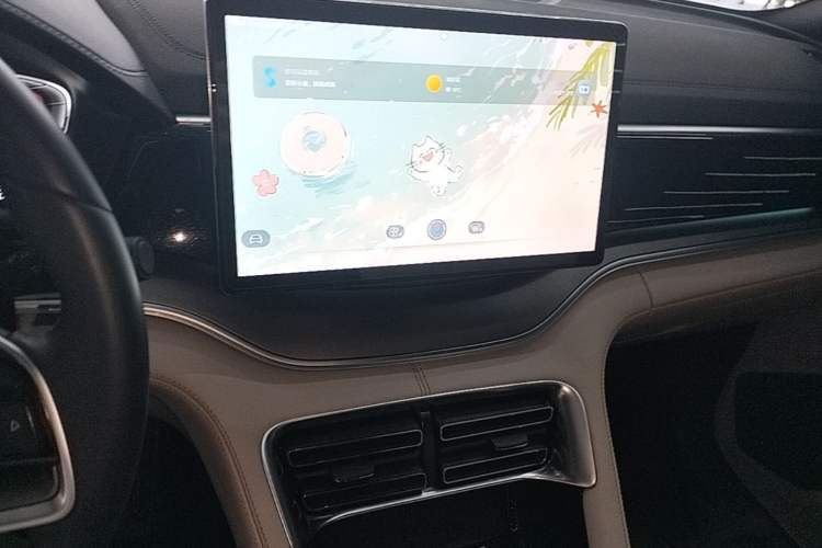 Used BYD Song PLUS New Energy 2021 DM-i 110KM Flagship PLUS Audio And AC Panel