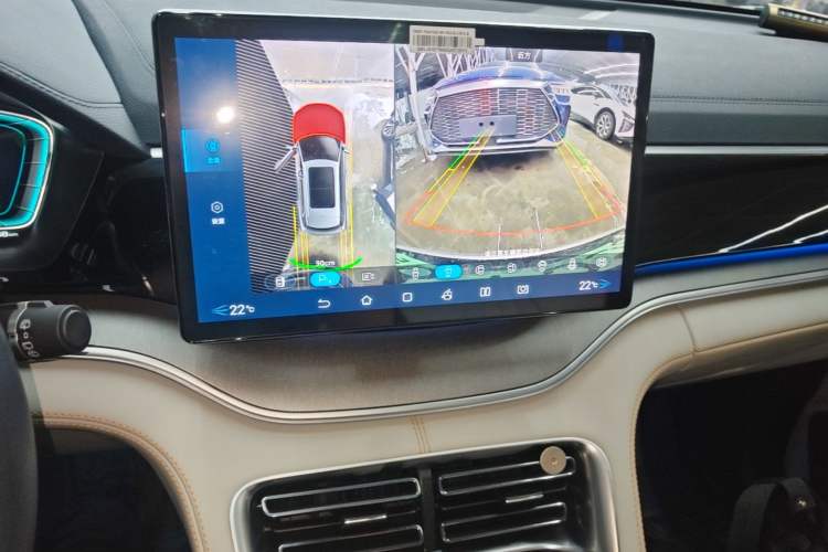 Used BYD Song PLUS New Energy 2021 DM-i 110KM Flagship PLUS Audio And AC Panel