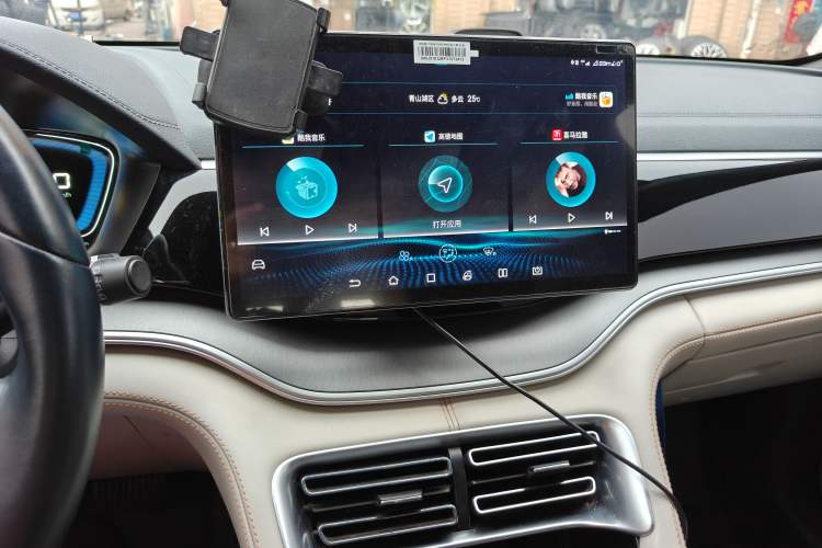 Used BYD Song PLUS New Energy 2021 DM-i 110KM Flagship Model Audio And AC Panel