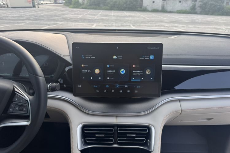 Used BYD Song PLUS New Energy 2021 DM-i 51KM Prestige Model Audio And AC Panel