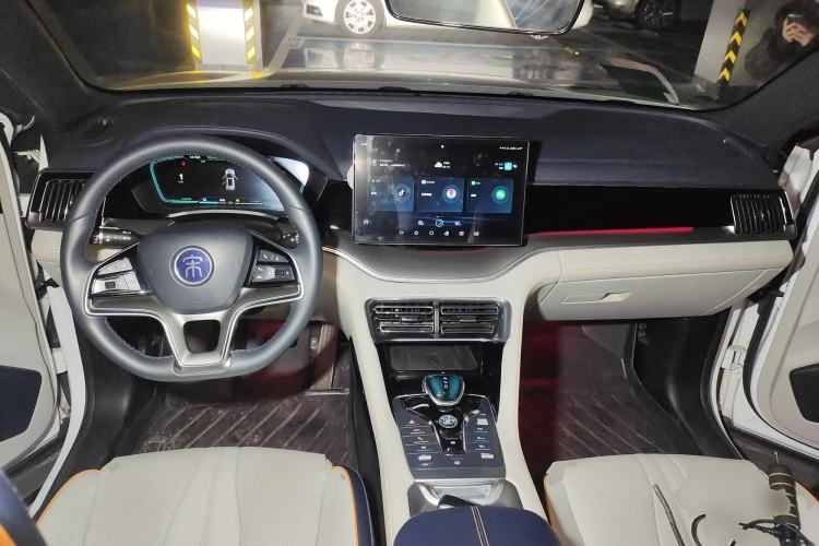 Used BYD Song PLUS New Energy 2021 DM-i 51KM Prestige Model Center Console