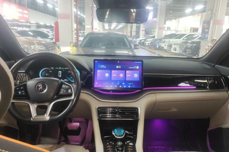 Used BYD Song PLUS New Energy 2021 DM-i 51KM Prestige Model Center Console
