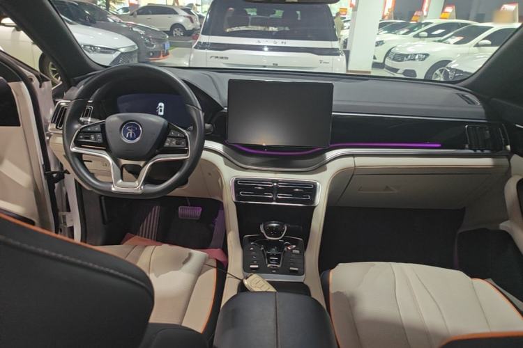 Used BYD Song PLUS New Energy 2021 DM-i 51KM Prestige Model Center Console