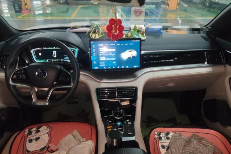 Used BYD Song PLUS New Energy 2021 DM-i 51KM Prestige Model Center Console