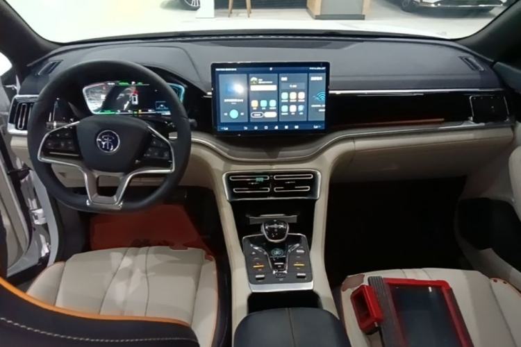 Used BYD Song PLUS New Energy 2021 DM-i 110KM Flagship PLUS Center Console