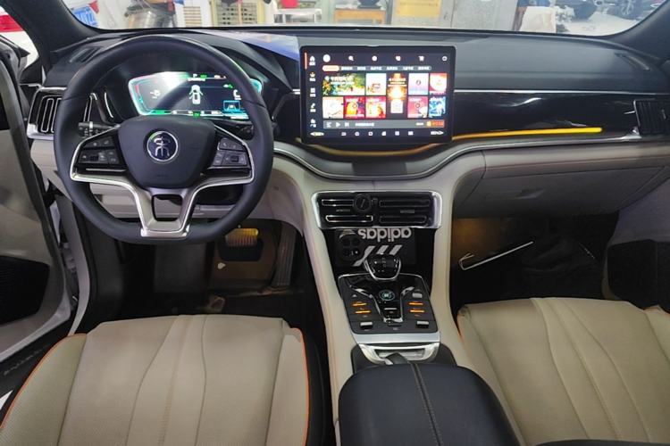 Used BYD Song PLUS New Energy 2021 DM-i 51KM Prestige Model Center Console
