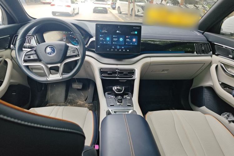 Used BYD Song PLUS New Energy 2021 DM-i 51KM Prestige Model Center Console