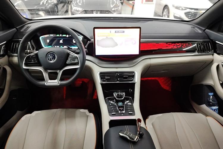 Used BYD Song PLUS New Energy 2021 EV Flagship Model Center Console