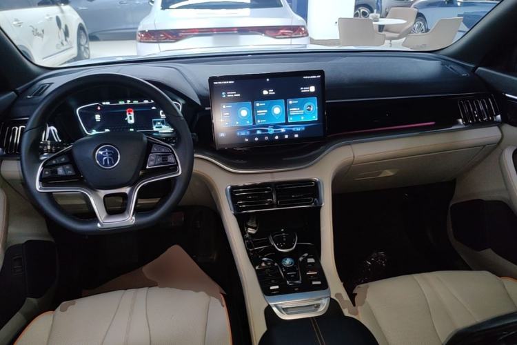 Used BYD Song PLUS New Energy 2021 DM-i 110KM Flagship PLUS Center Console