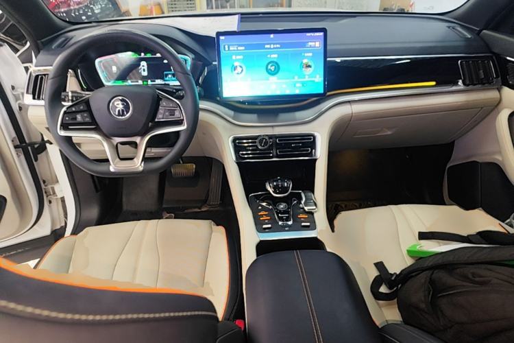 Used BYD Song PLUS New Energy 2021 DM-i 51KM Prestige Model Center Console