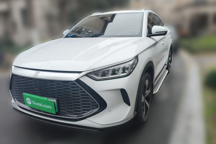 Used BYD Song PLUS New Energy 2021 DM-i 110KM Flagship Model Front Left 45 Deg