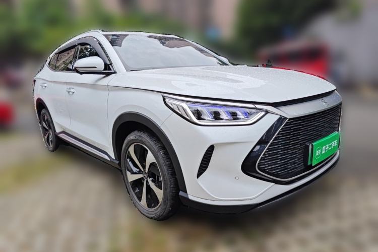 Used BYD Song PLUS New Energy 2021 DM-i 110KM Flagship Model Front Right 45 Deg