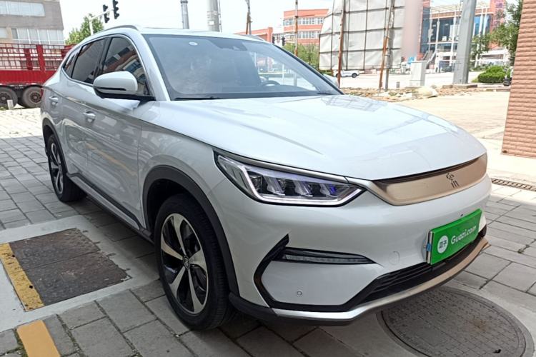 Used BYD Song PLUS New Energy 2021 EV Flagship Model Front Right 45 Deg