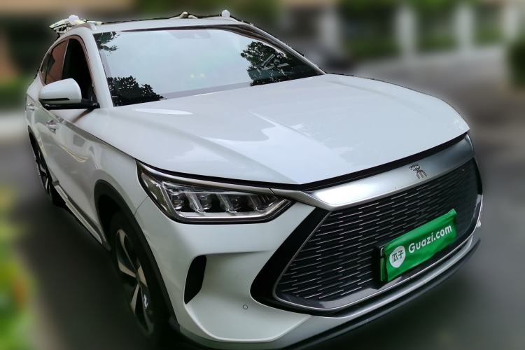 Used BYD Song PLUS New Energy 2021 DM-i 110KM Flagship Model Front Right 45 Deg