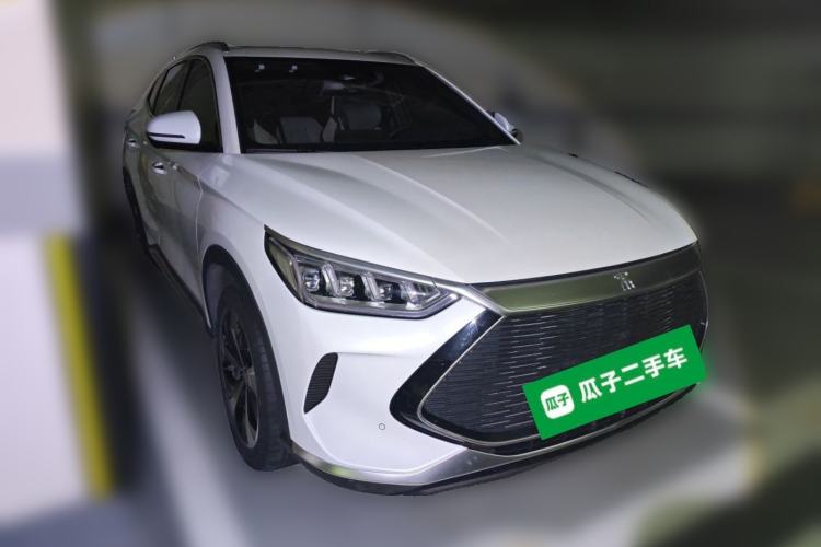 Used BYD Song PLUS New Energy 2021 DM-i 110KM Flagship Model Front Right 45 Deg