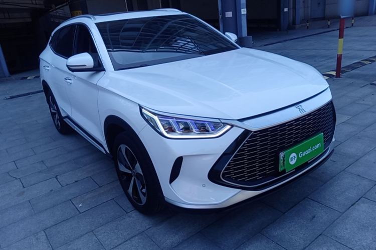 Used BYD Song PLUS New Energy 2021 DM-i 110KM Flagship PLUS Front Right 45 Deg
