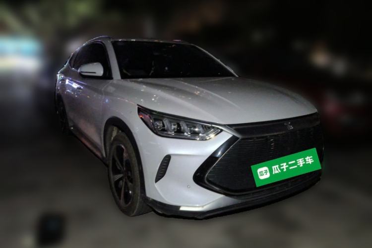 Used BYD Song PLUS New Energy 2021 DM-i 110KM Flagship Model Front Right 45 Deg