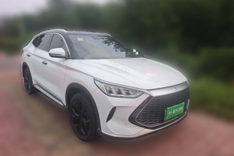 Used BYD Song PLUS New Energy 2021 DM-i 110KM Flagship Model Front Right 45 Deg
