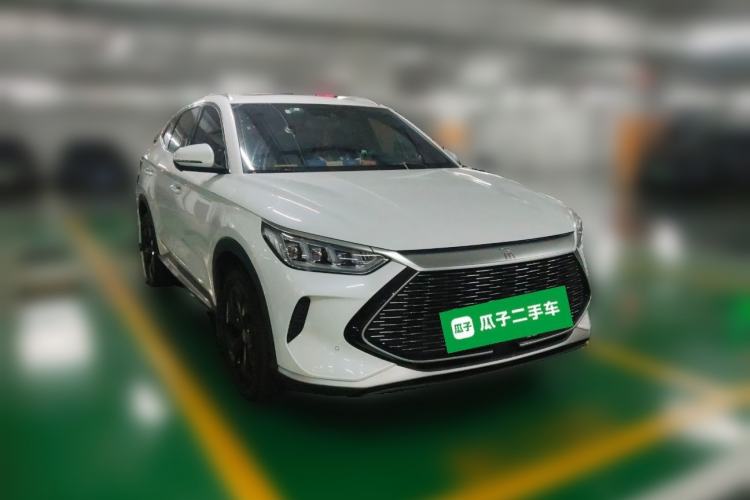 Used BYD Song PLUS New Energy 2021 DM-i 51KM Prestige Model Front Right 45 Deg