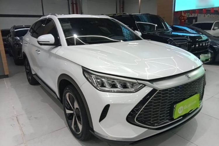 Used BYD Song PLUS New Energy 2021 DM-i 110KM Flagship PLUS Front Right 45 Deg