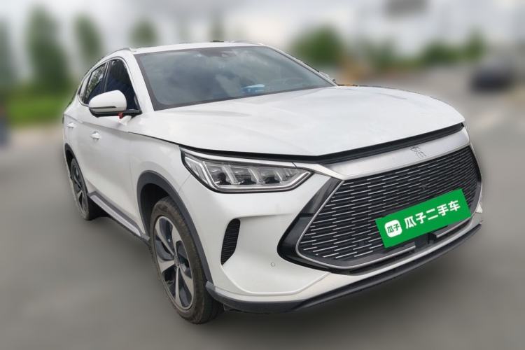 Used BYD Song PLUS New Energy 2021 DM-i 51KM Prestige Model Front Right 45 Deg