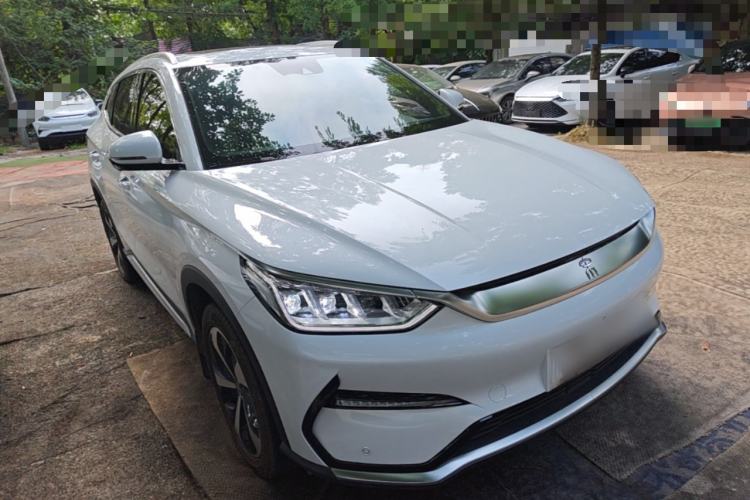 Used BYD Song PLUS New Energy 2021 EV Deluxe Model Front Right 45 Deg