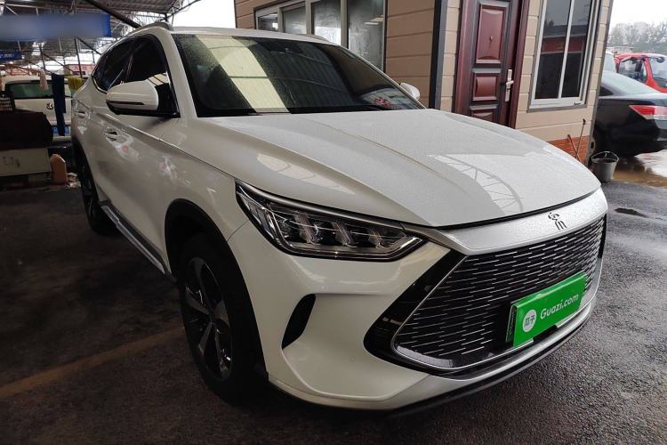 Used BYD Song PLUS New Energy 2021 DM-i 100KM Four-Wheel Drive Flagship PLUS Front Right 45 Deg