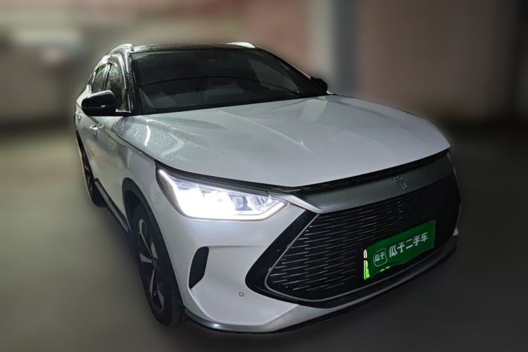 Used BYD Song PLUS New Energy 2021 DM-i 110KM Flagship Model Front Right 45 Deg