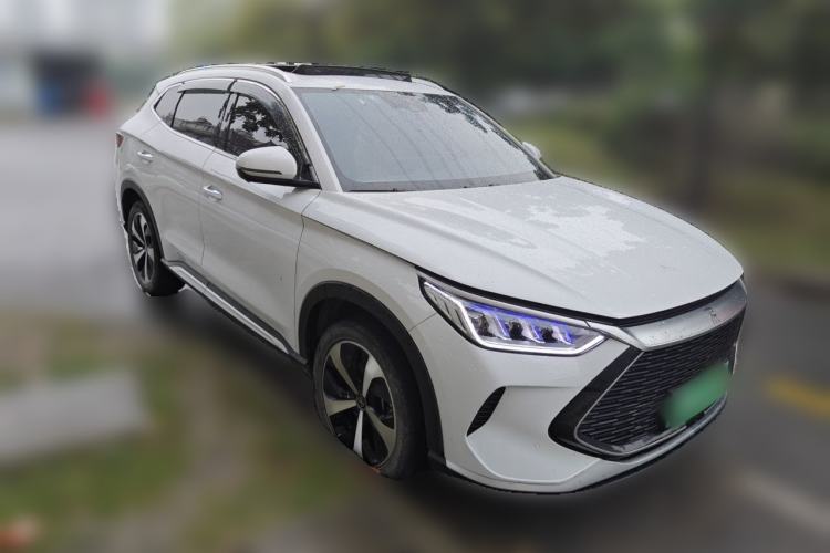 Used BYD Song PLUS New Energy 2021 DM-i 100KM Four-Wheel Drive Flagship PLUS Front Right 45 Deg