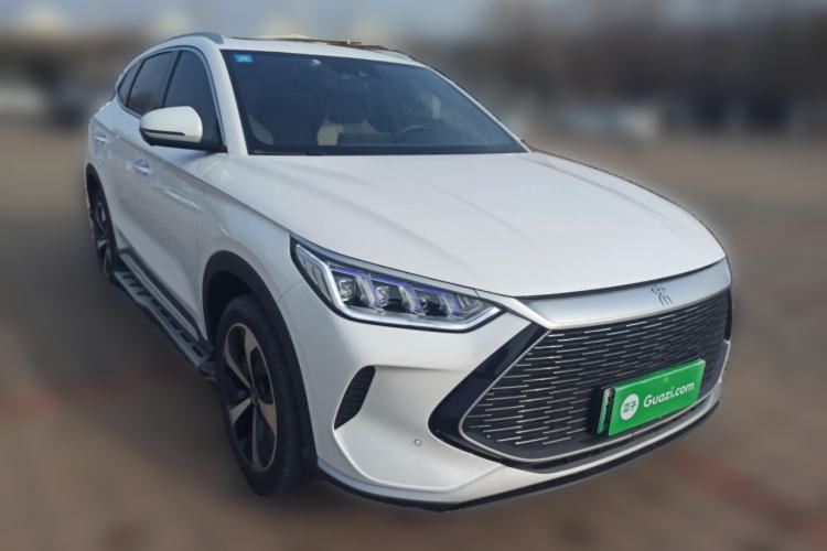 Used BYD Song PLUS New Energy 2021 DM-i 110KM Flagship Model Front Right 45 Deg