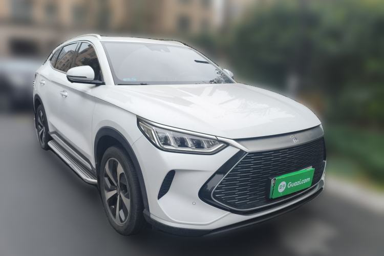 Used BYD Song PLUS New Energy 2021 DM-i 110KM Flagship Model Front Right 45 Deg