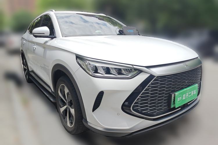 Used BYD Song PLUS New Energy 2021 DM-i 51KM Prestige Model Front Right 45 Deg