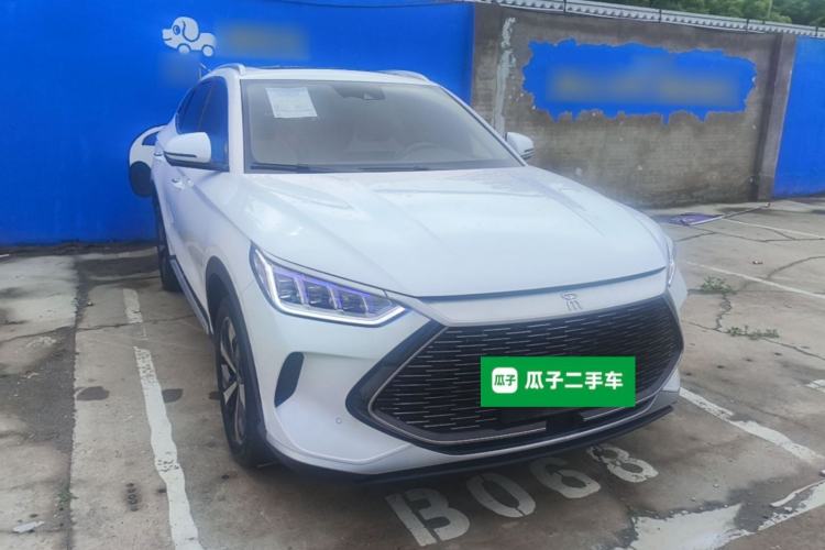 Used BYD Song PLUS New Energy 2021 DM-i 110KM Flagship PLUS Front Right 45 Deg