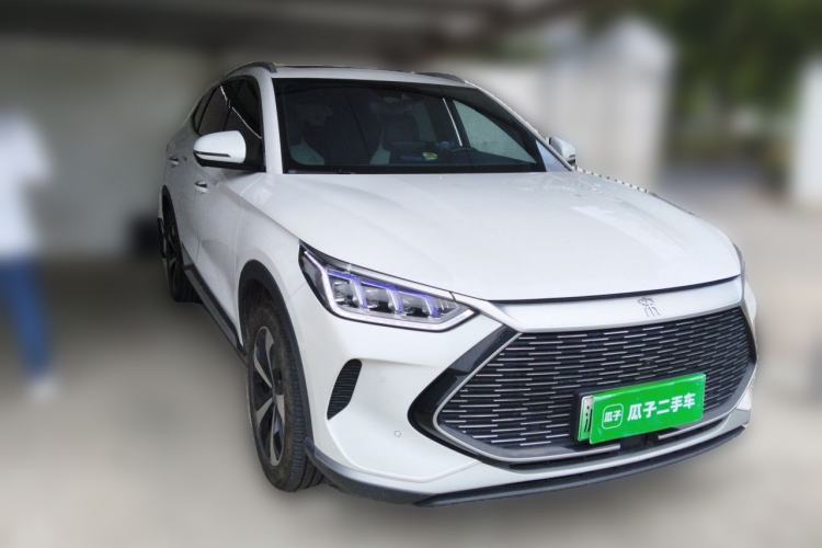 Used BYD Song PLUS New Energy 2021 DM-i 51KM Prestige Model Front Right 45 Deg