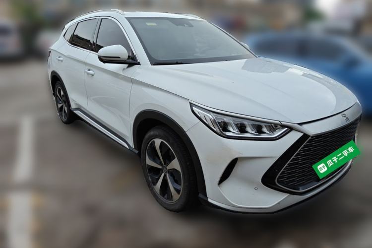 Used BYD Song PLUS New Energy 2021 DM-i 110KM Flagship Model Front Right 45 Deg