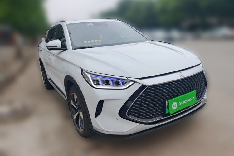 Used BYD Song PLUS New Energy 2021 DM-i 110KM Flagship Model Front Right 45 Deg