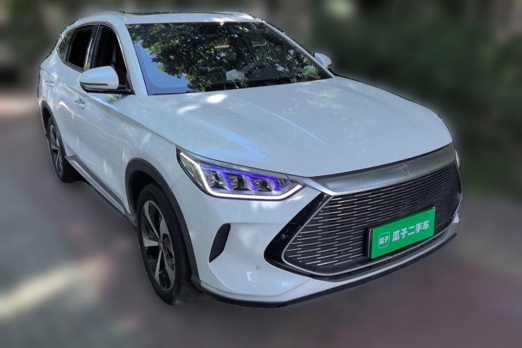 Used BYD Song PLUS New Energy 2021 DM-i 110KM Flagship Model Front Right 45 Deg