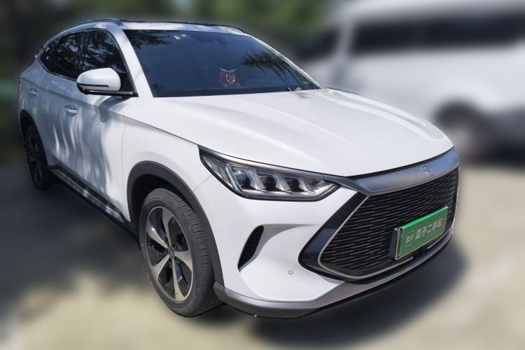 Used BYD Song PLUS New Energy 2021 DM-i 110KM Flagship PLUS Front Right 45 Deg