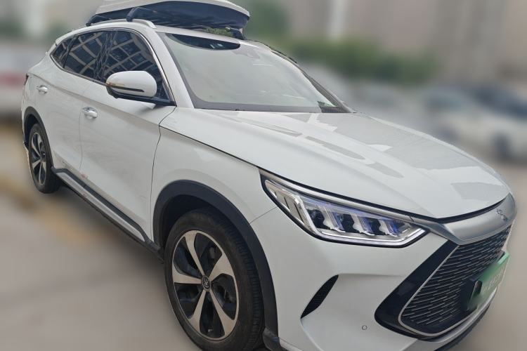 Used BYD Song PLUS New Energy 2021 DM-i 110KM Flagship PLUS 5G Edition Front Right 45 Deg