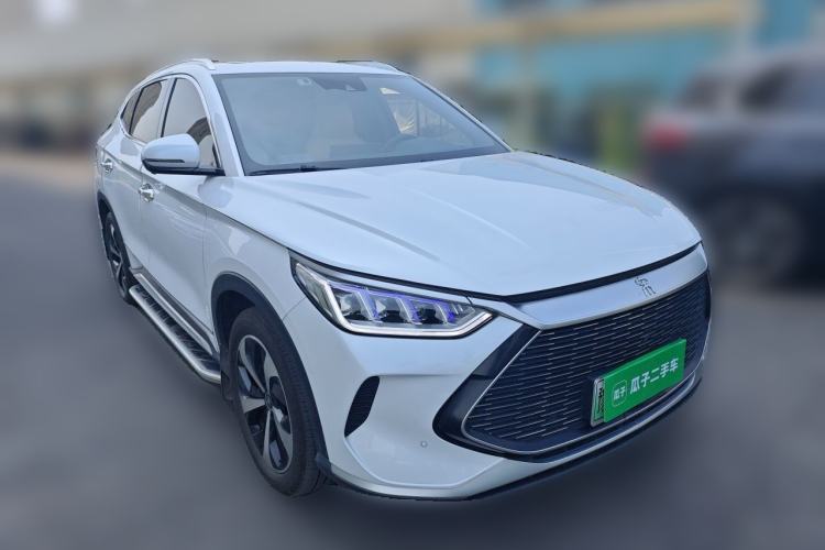 Used BYD Song PLUS New Energy 2021 DM-i 110KM Flagship Model Front Right 45 Deg