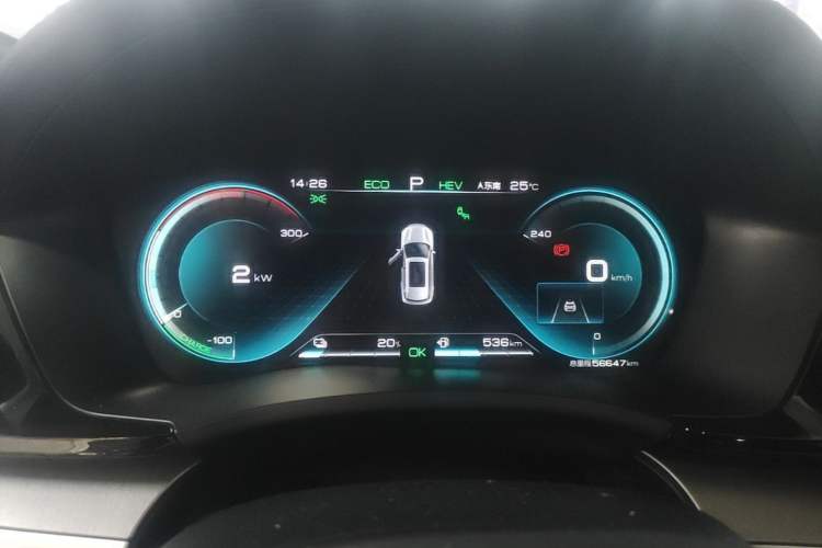 Used BYD Song PLUS New Energy 2021 DM-i 51KM Prestige Model Instrument Cluster