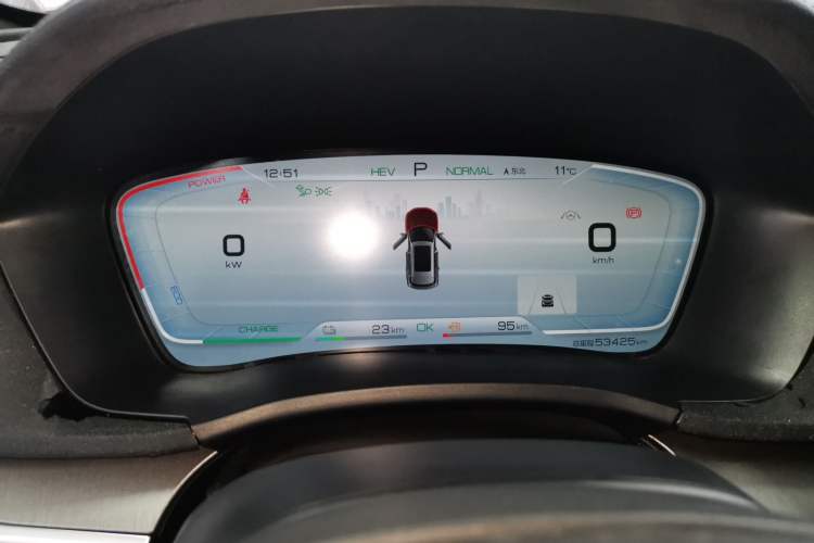 Used BYD Song PLUS New Energy 2021 DM-i 100KM Four-Wheel Drive Flagship PLUS Instrument Cluster