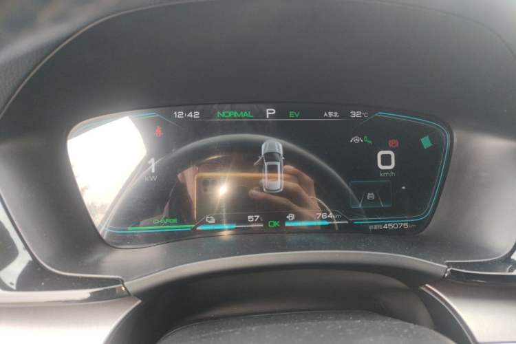 Used BYD Song PLUS New Energy 2021 DM-i 51KM Prestige Model Instrument Cluster